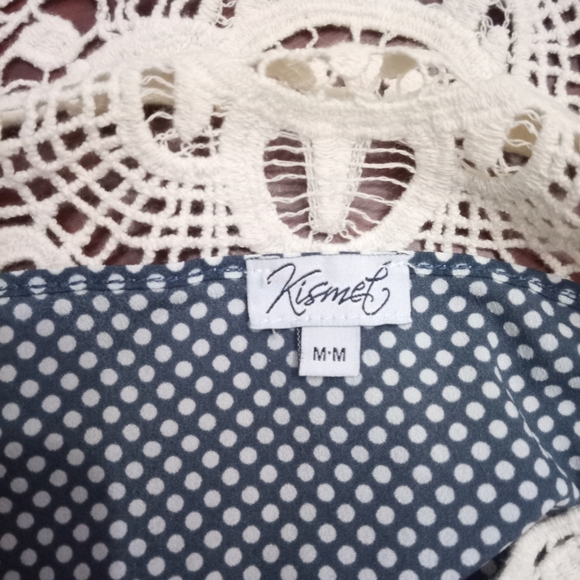 Kismet Blue Fitted Sleeveless Tank Top - Picture 2 of 2